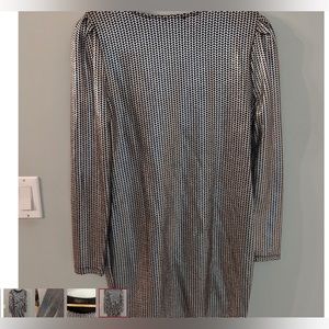 Rachel Zoe Metallic Dress